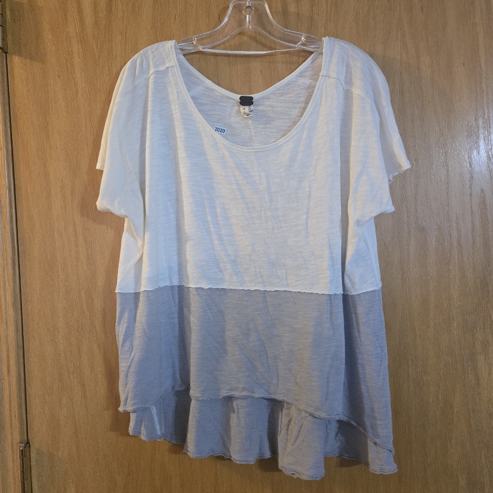 We The Free Colorblock High Low Top